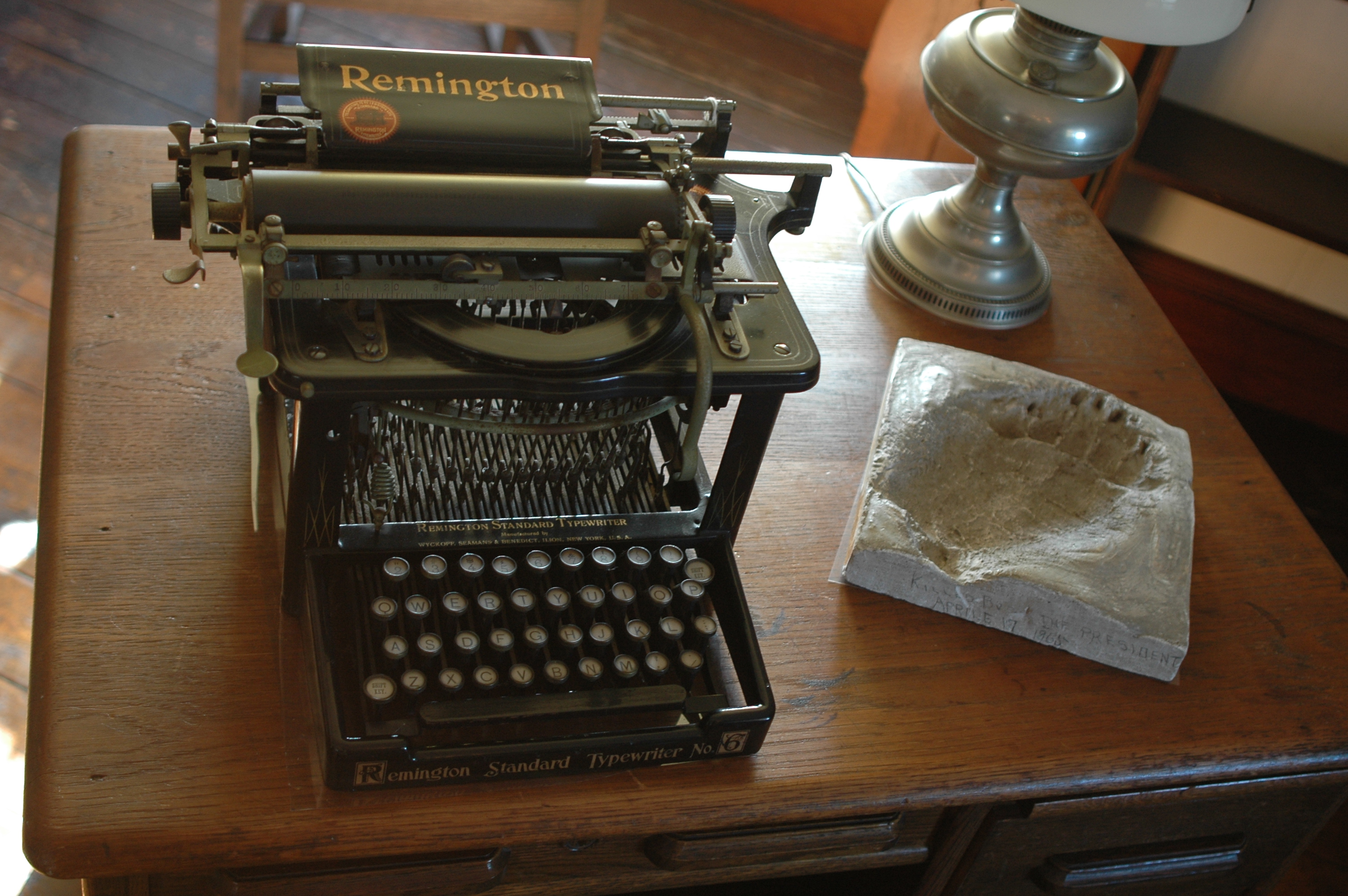 Antique Remington typewriter
