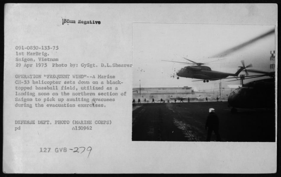 279 - Operation Frequent Wind (1975 evacuation of Phnom Penh and Saigon) - April 29, 1975
