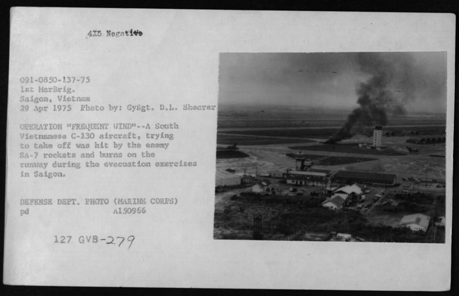 279 - Operation Frequent Wind (1975 evacuation of Phnom Penh and Saigon) - April 29, 1975