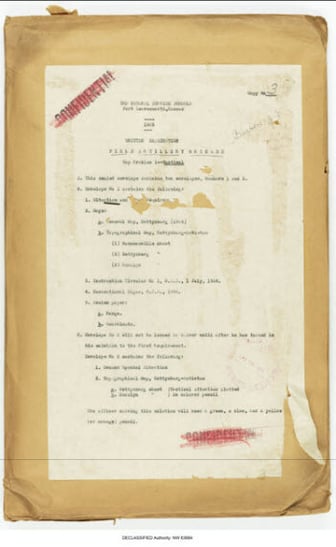 Typewritten image from a file with a 