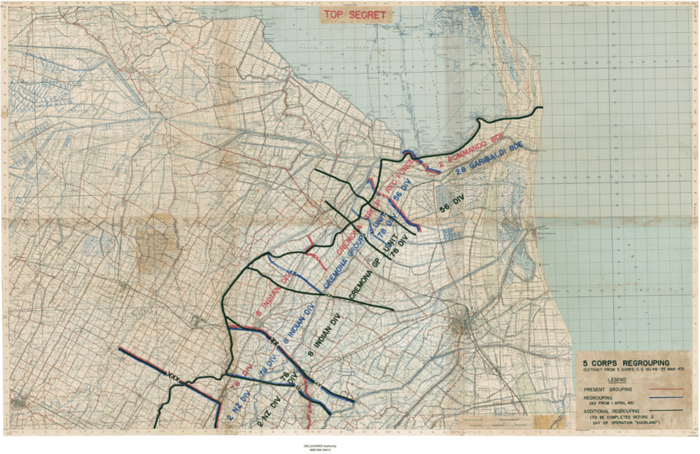 Color map showing Operation: 