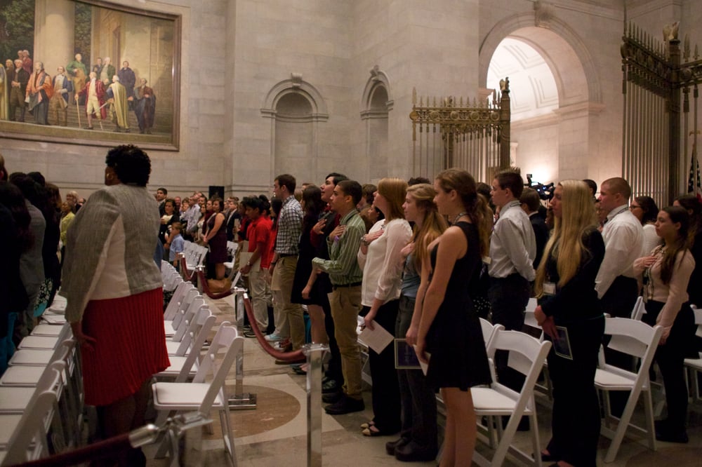 Constitution Day Naturalization Ceremony, National Archives Identifier, 301694793