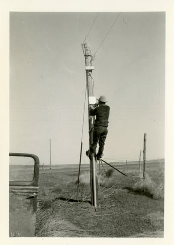 John Lecompte, CCC-ID Telephone Lineman