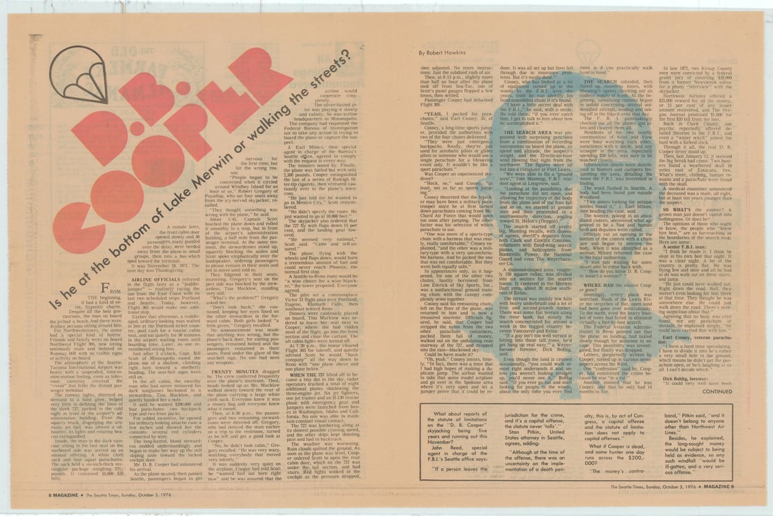 D B Cooper