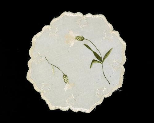 Doily Embroided by Eleanor Roosevelt