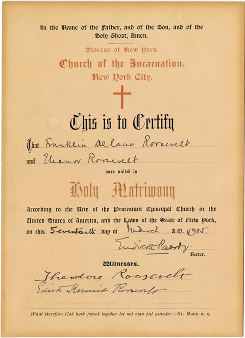 Marriage Certfiticate