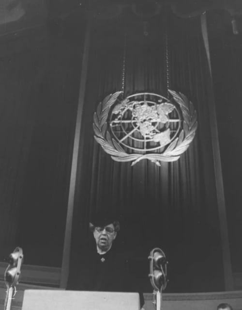 Eleanor Roosevelt at the UN