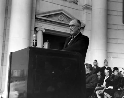 FDR on Veterans Day