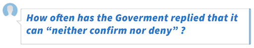 How often as the Government replied that it can 