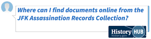 Where can I find documents online from the JFK Assassination Records Collection?