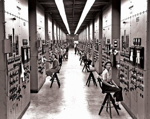 Calutron Operators in Oak Ridge, Tennessee During World War II