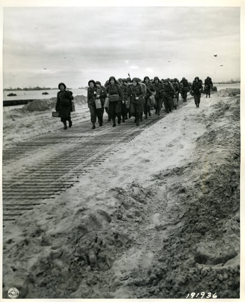 Newly Landed WACs in France