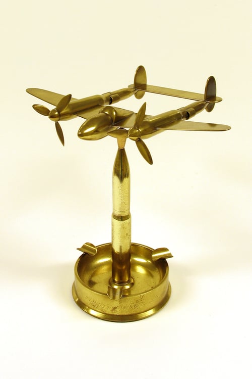 brass ash tray