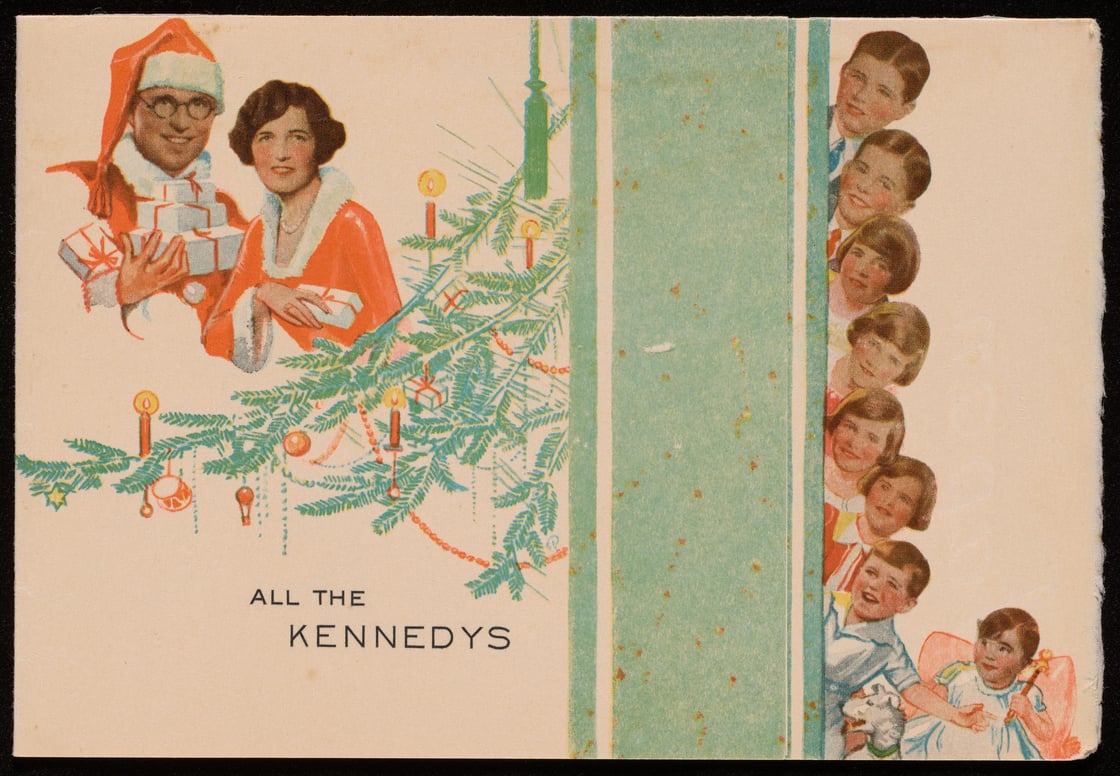 kennedy xmas card